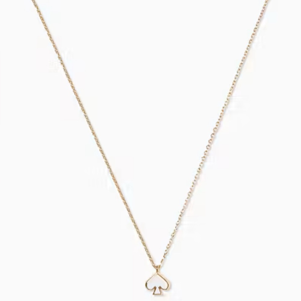 Kate Spade Gold Spade Pendant Necklace